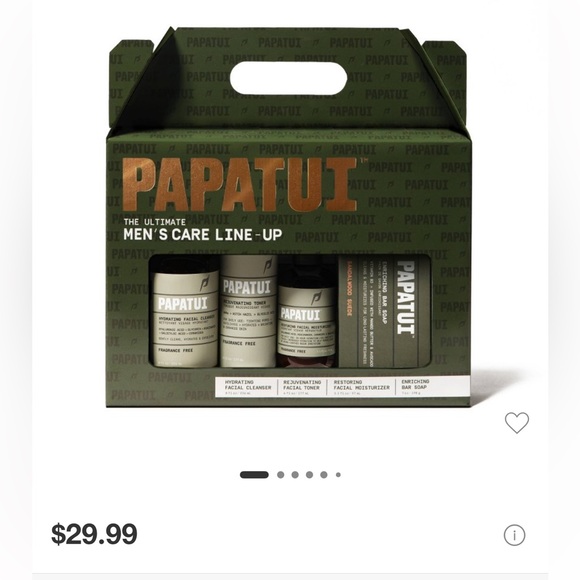 PAPATUI - Men’s 4 Piece Bath & Body Care Pack - Picture 1 of 3